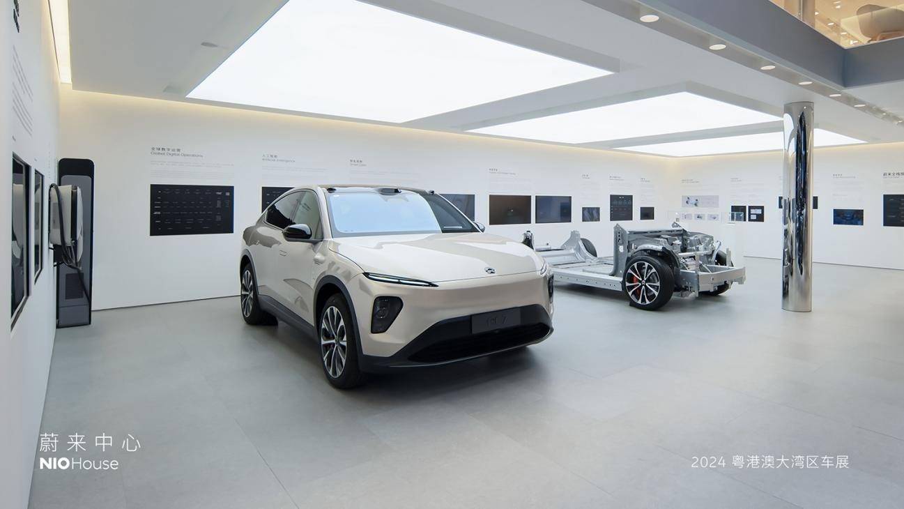 蔚来2024款全系车型亮相粤港澳大湾区车展(图4)