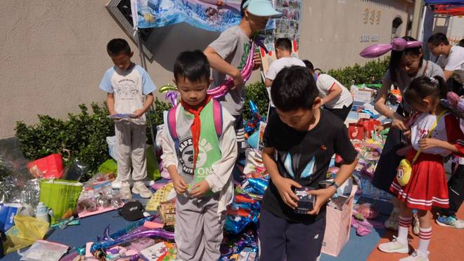 欢庆“六一” 绽放幸福童年！山大附中小学段开展“山小福 嘉年华”庆祝六一儿童节系列活动(图1)