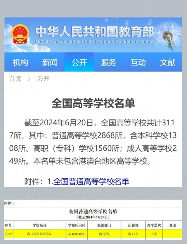海口旅游职业学院获批成立 今年招收首批大专生1000人(图1)